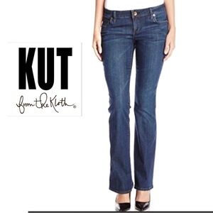 𝅺KUT from the KLOTH Farrah Baby Boot Cut Jeans